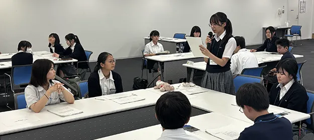 キャリア教育の取り組み風景