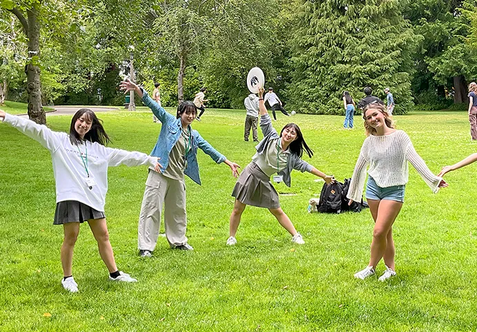 学校行事4: USA・カナダ体験学習の様子